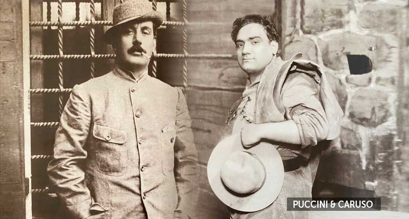 PUCCINI ET CARUSO